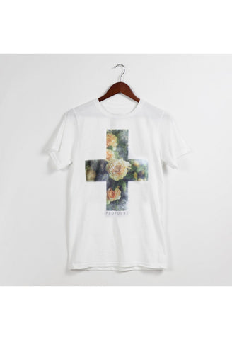 The Floral Cross Tee