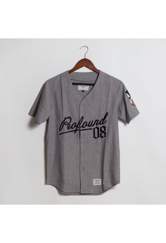 Baseball Jersey: Heather Gray