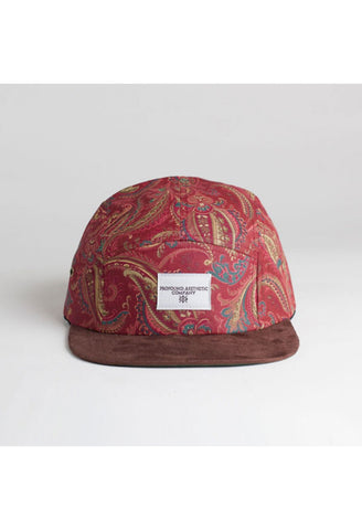 The Alizarin Paisley Five Panel