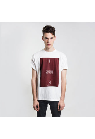 Manifesto Box Tee: White