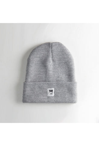 The Minimalist Beanie: Heather Gray