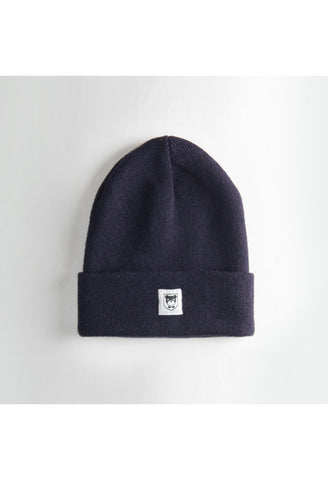 The Minimalist Beanie: Navy