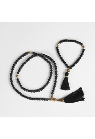 The Mastermind Black Onyx w/ Gold Accent Set