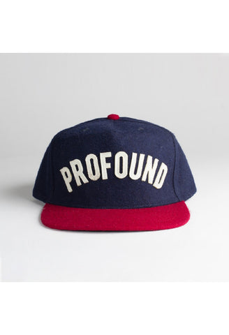 The Base Runners Wool Hat: Navy