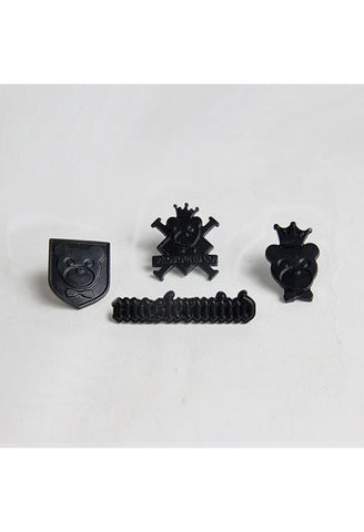 The Mastermind Metal Pin Set: Black