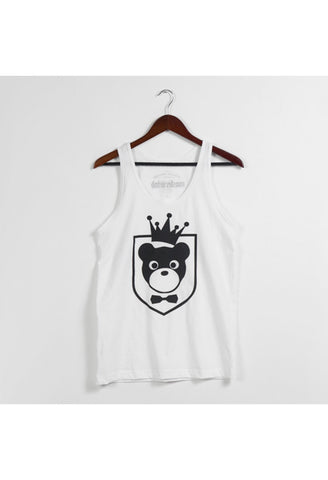 The Mastermind Royal Crown Tank: White