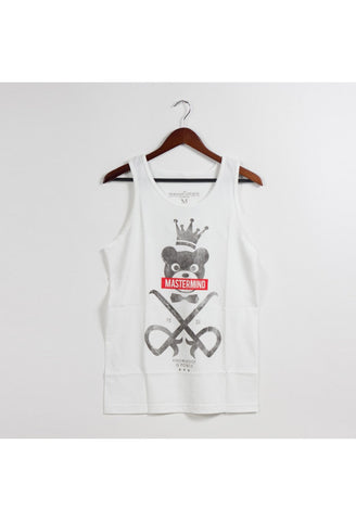 The Mastermind &quot;Knowledge is Power&quot; Tank: White