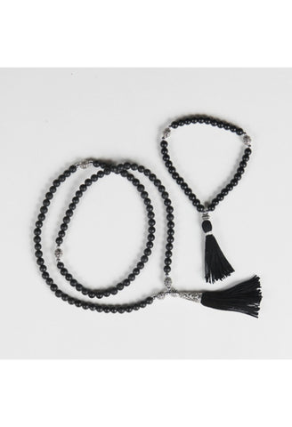 The Mastermind Black Onyx w/ Silver Accent Set