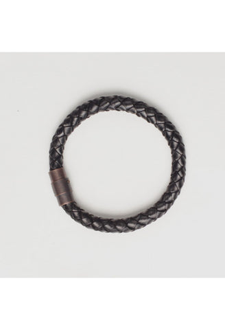 The Unified Zeal Leather Braided Bracelet