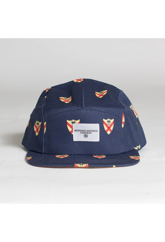 Alexandria Five Panel: Navy