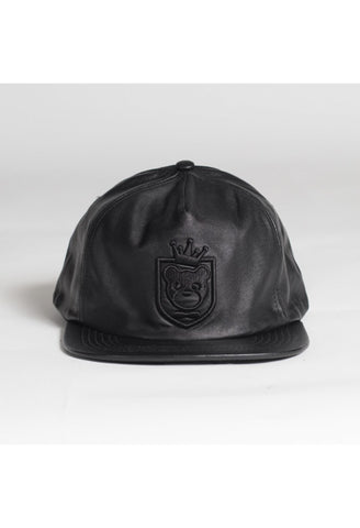 Midnight Mastermind Genuine Leather Hat