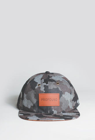 The Fog Wool Camo Six Panel Hat