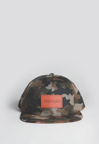 The Woodland Wool Camo Six Panel Hat