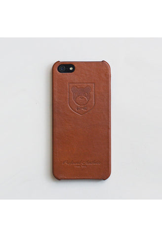 iPhone 5 Leather Case: Burnt Orange